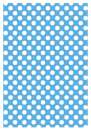 Printed Wafer Paper - Small Dots Pastel Blue